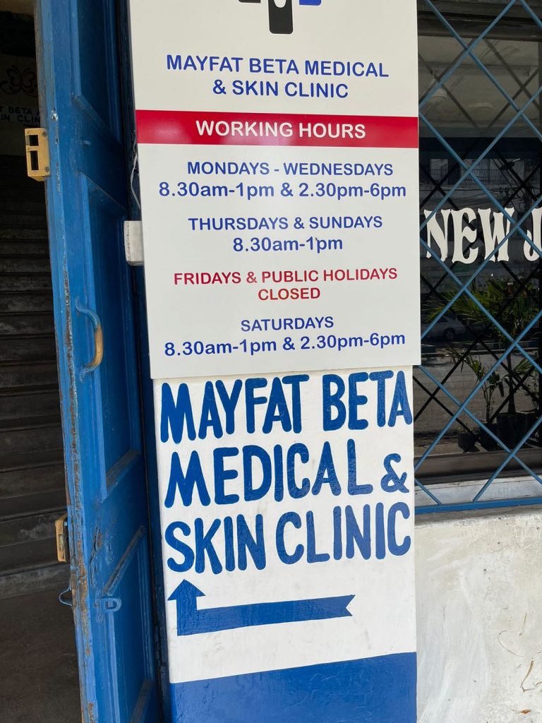 MAyfat Beta medical and skin clinic Mombasa